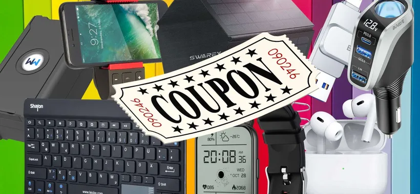 Amazon festa del COUPON TECH: 10 cose super WOW da 10€ fino a 30€