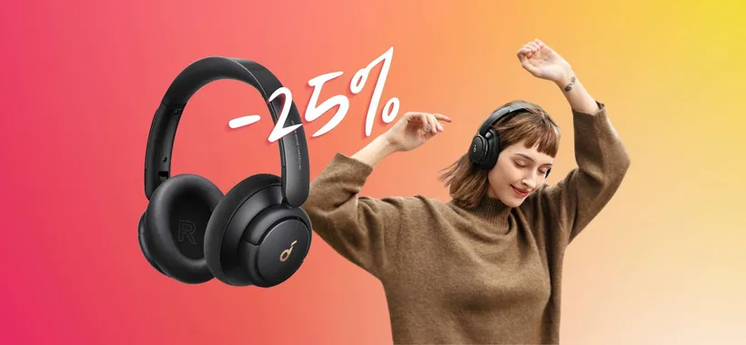Soundcore: le cuffie wireless con 40h di suono a prezzo BOMBA (-25%)