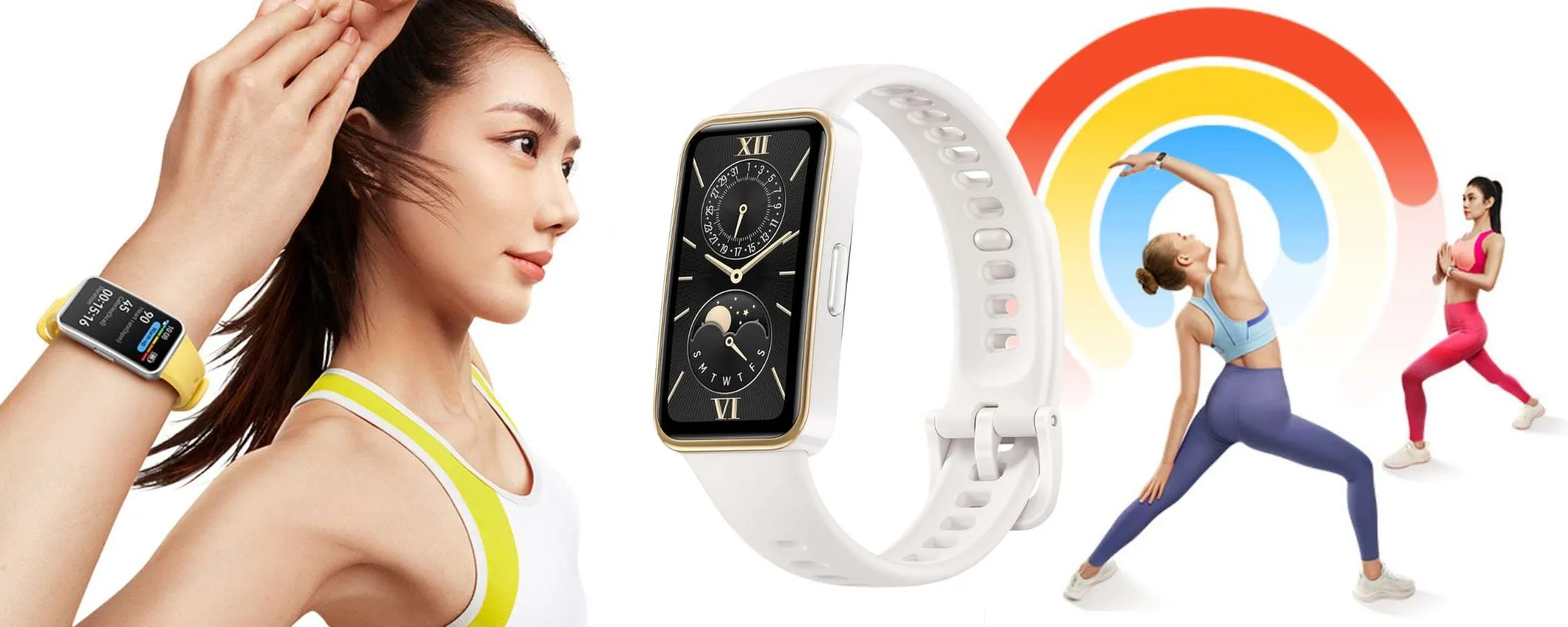HUAWEI Band 9 con 100 modalità di allenamento e batteria enorme ora a 37€