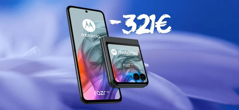 Motorola Razr 50 (8/256GB): il pieghevole top di gamma a 321€ in meno