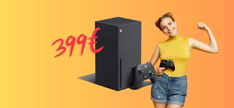 Xbox Series X al MINIMO STORICO su Amazon: tua a 399€