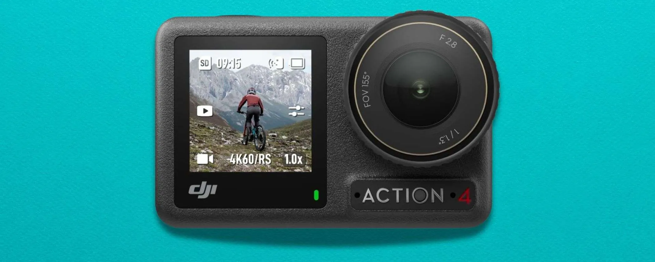 DJI Osmo Action 4 in offerta a 228,99€: riprese 4K/120fps e colori a 10 bit, ora con il 30% di sconto