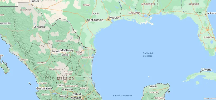 Bing Maps segue Apple e Google: il Golfo del Messico diventa Golfo d'America