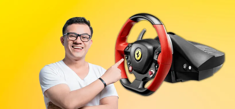 Corri a tutta velocità con il Volante Ferrari per Xbox oggi in SCONTO