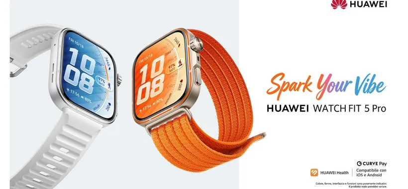Huawei punta su design e lifestyle con la nuova WATCH FIT 5 Series