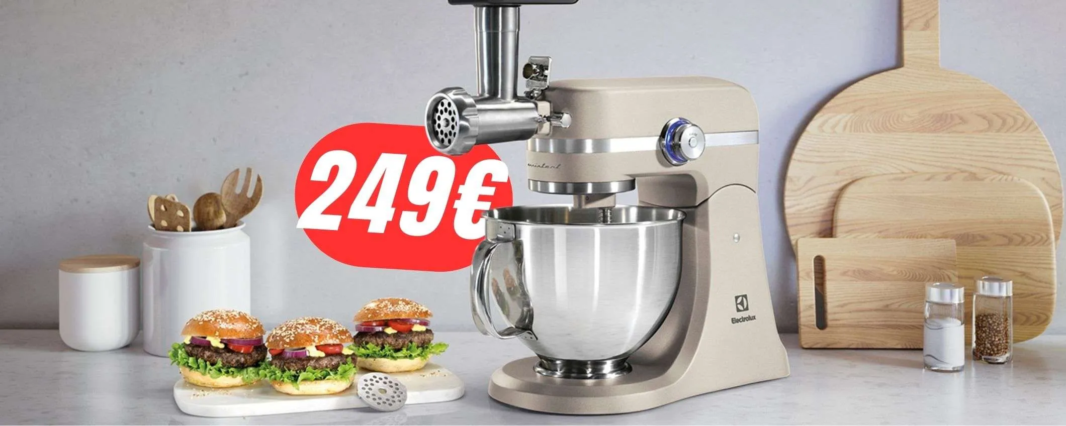 Da 429€ a 249€: prezzone per la PLANETARIA Electrolux su Amazon!