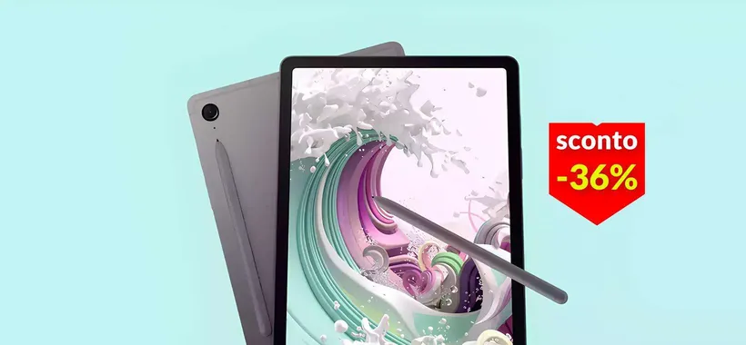 Questo tablet Samsung con S Pen è un vero best buy: c'è lo sconto di 200€