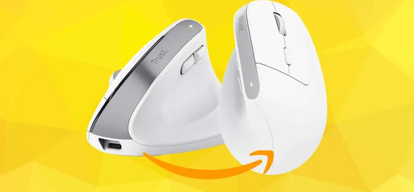 Mouse wireless verticale per non fare fatica anche tutto il giorno (32€)