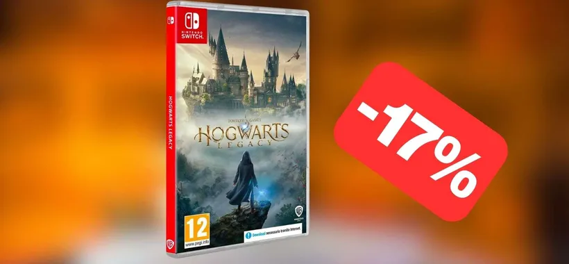 Hogwarts Legacy per Switch è in offerta con CONSEGNA VELOCE