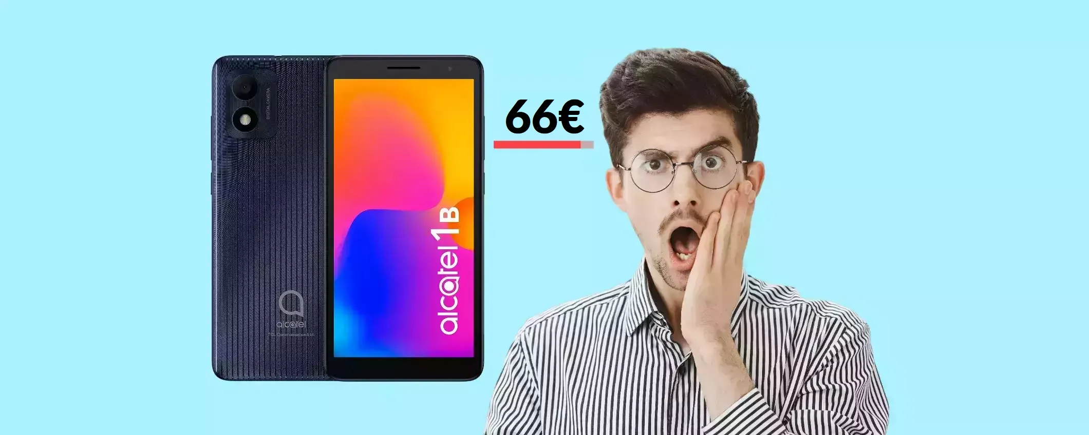 Smartphone Android a prezzo stracciato? Questo costa solo 66€