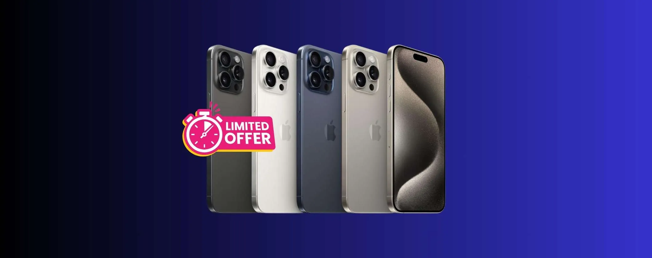iPhone 15 Pro Max 256GB: PREZZO FORMIDABILE su Amazon