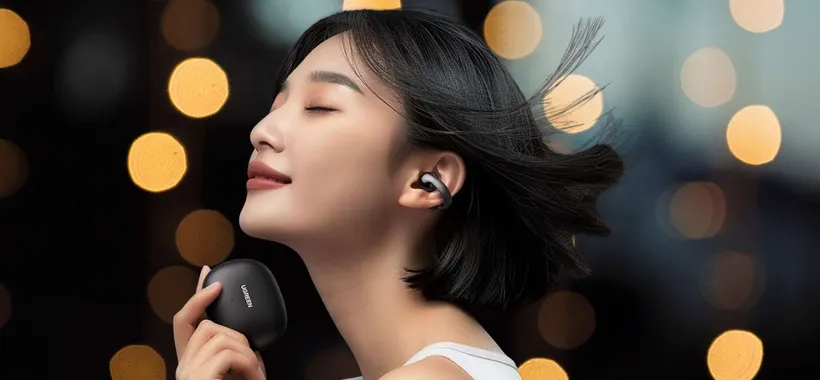 Innovativi auricolari wireless con clip aperta e cancellazione del rumore a soli 19€
