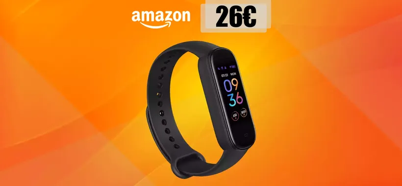 Amazfit Band 5, la MIGLIORE alleata per gli sportivi: già tua a 26€