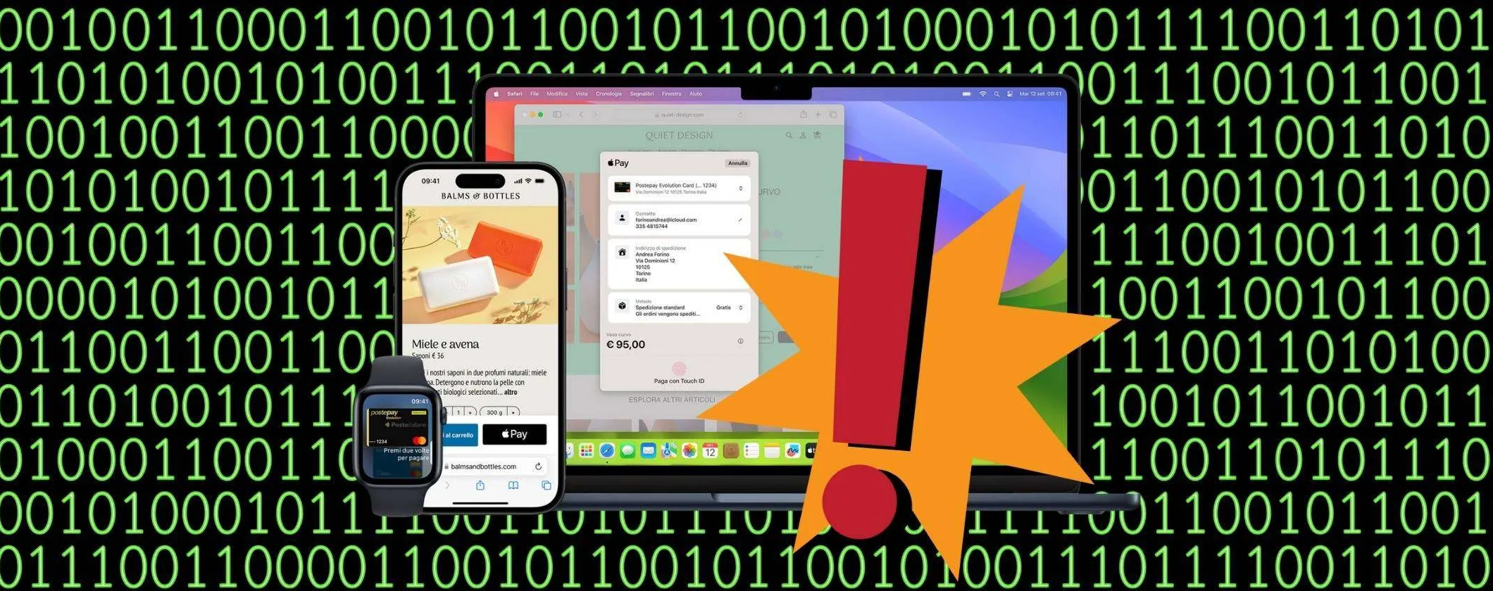 Chiamano per conto di Apple Pay e rubano i dettagli di pagamento