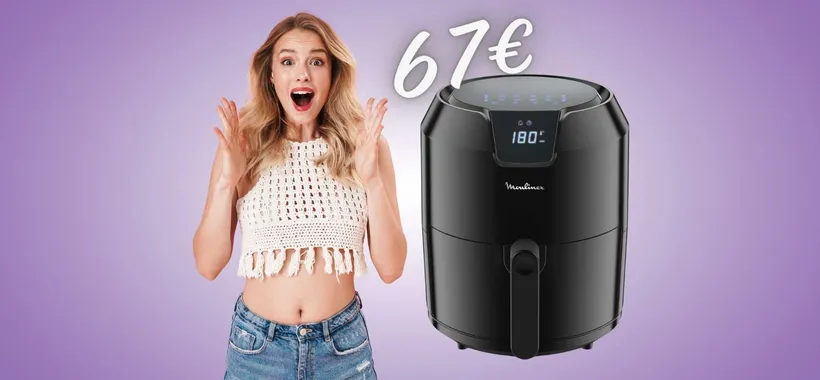 Friggitrice ad aria da 4,2L a PREZZO BOMBA su Amazon, solo 67€