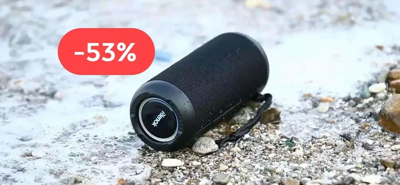 Cassa Bluetooth dal suono travolgente a meno di metà prezzo (28€)