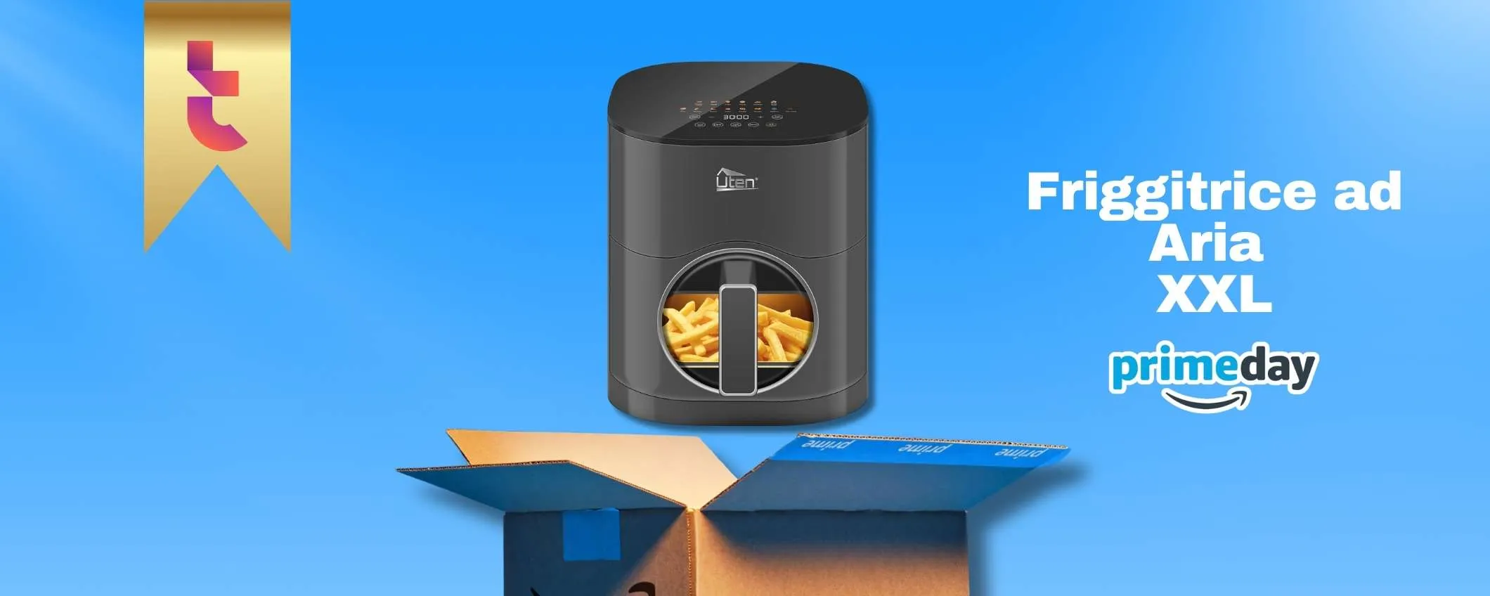 Fritto leggero, niente giri, tutto sotto controllo: è l'Air Fryer XXL a 63€