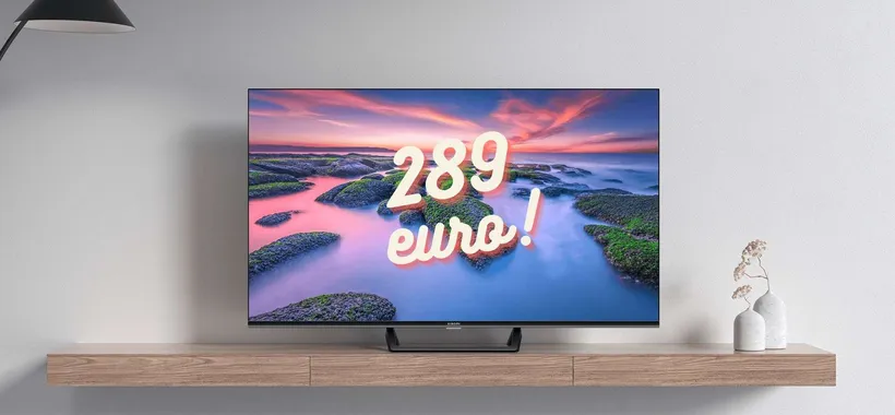 Xiaomi TV A2 43": una BOMBA di TV a soli 289€ su Unieuro