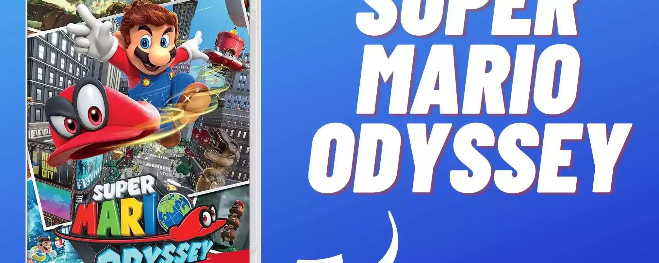 Super Mario Odyssey: vivi l'avventura più epica che ci sia OGGI su Amazon