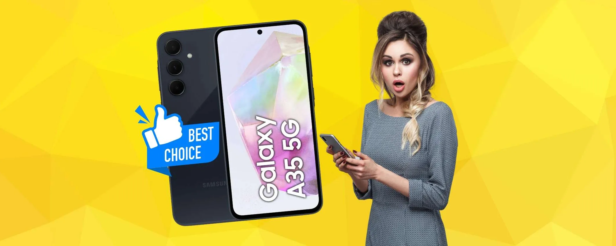 Samsung Galaxy A35 5G è il medio gamma che ha più senso e a questo prezzo è super