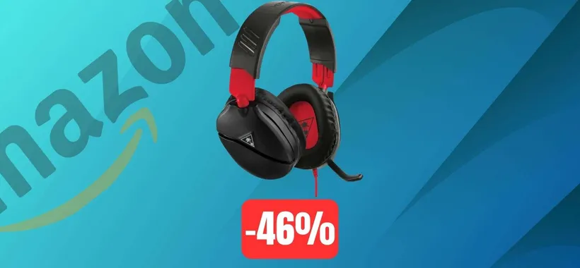 Cuffie da gioco Turtle Beach in SUPER SCONTO su Amazon (-46%)