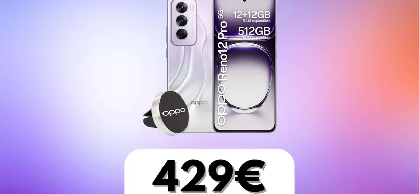 OPPO Reno12 Pro 5G, tuo a soli 429€: RAM colossale e tanta potenza