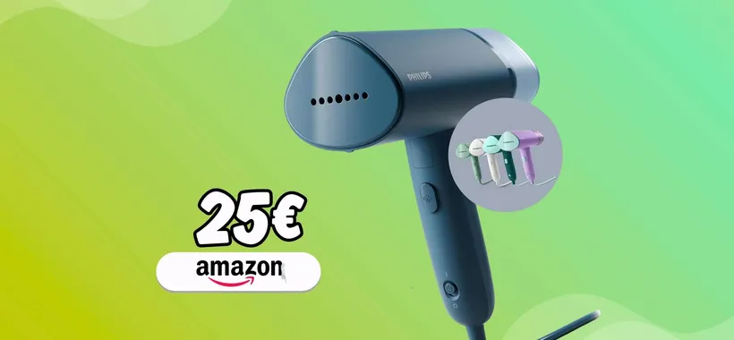 Stira al volo con il Philips Serie 3000, soluzione geniale a 25€