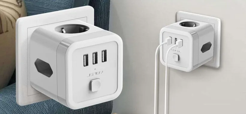 Multipresa a cubo 6 in 1 a prezzo BOMBA su Amazon: bastano 10€