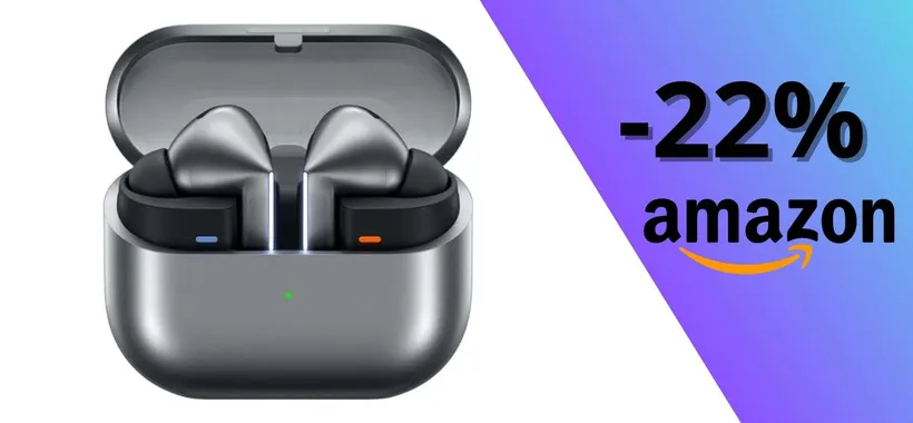 Audio rivoluzionario: Samsung Galaxy Buds3 Pro con sconto pazzesco del 22%