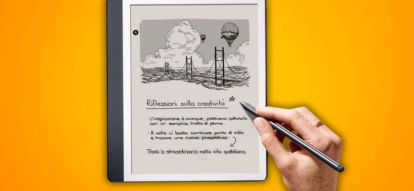 Il Kindle Scribe è in offerta su Amazon ad un prezzo da sogno