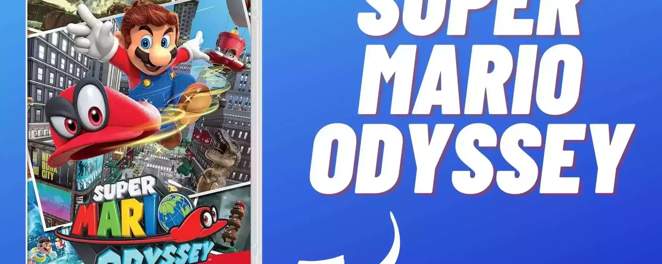Mario Odyssey: il CAPOLAVORO per Nintendo Switch a meno di 50€, lo devi comprare OGGI