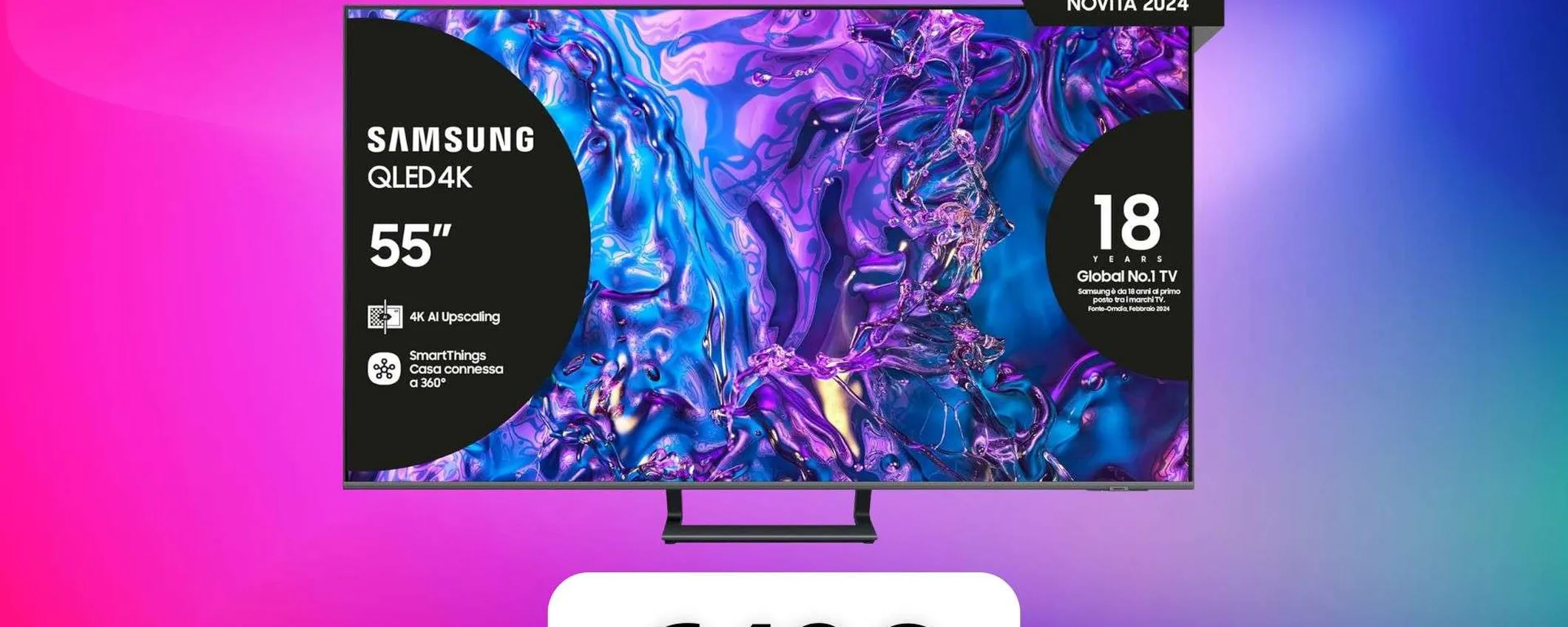Samsung TV QLED 4K 55