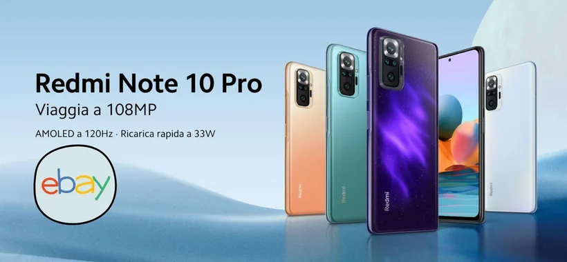 Xiaomi Redmi Note Pro 10 da favola su eBay