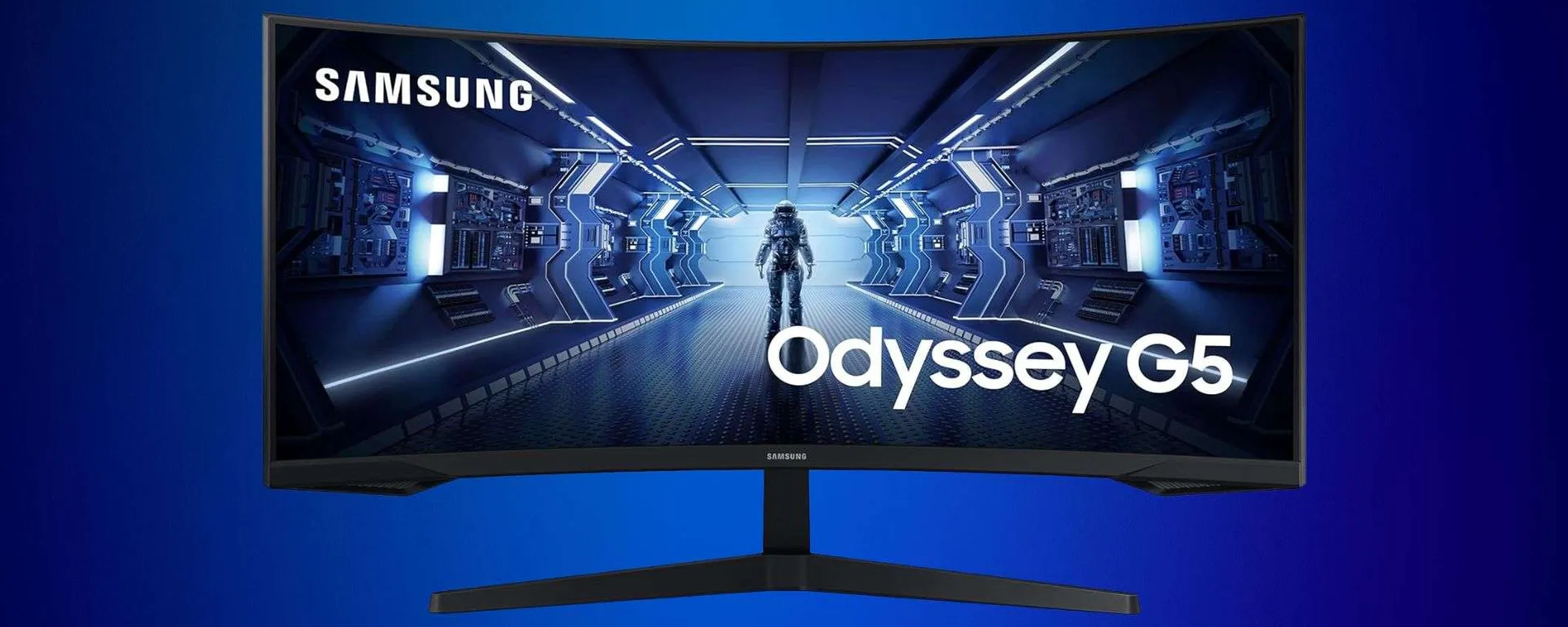 Samsung Odyssey G5: solo 299€ per 34