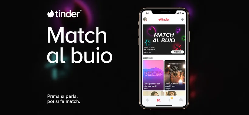 Tinder: arrivano i "Match al buio" per andare oltre la mera estetica