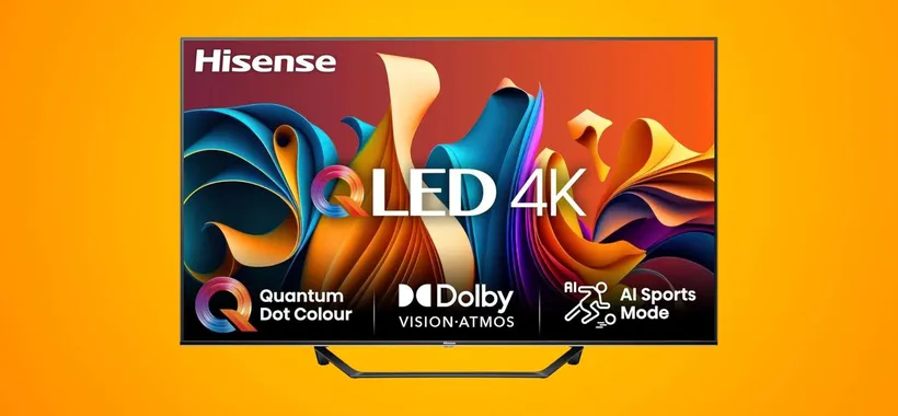 Il televisore Hisense QLED 4K da 43" è in offerta a meno di 320€