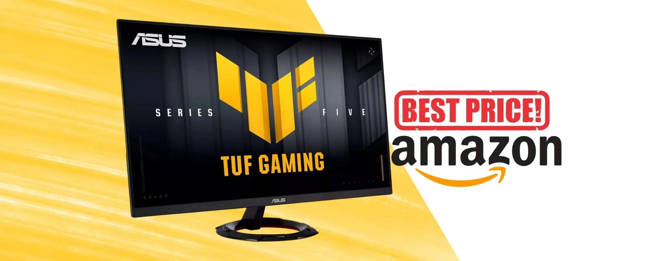 ASUS TUF Gaming: non giocare, vinci con questo monitor a prezzo speciale