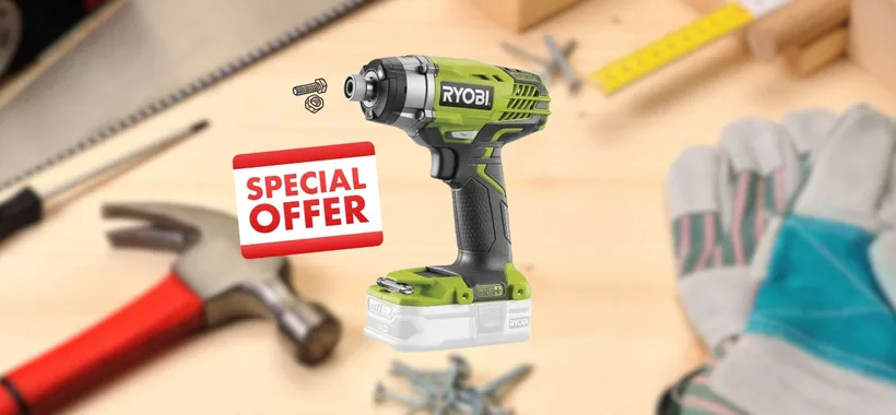 Avvitatore a impulsi Ryobi: top di gamma a prezzo FOLLE su eBay