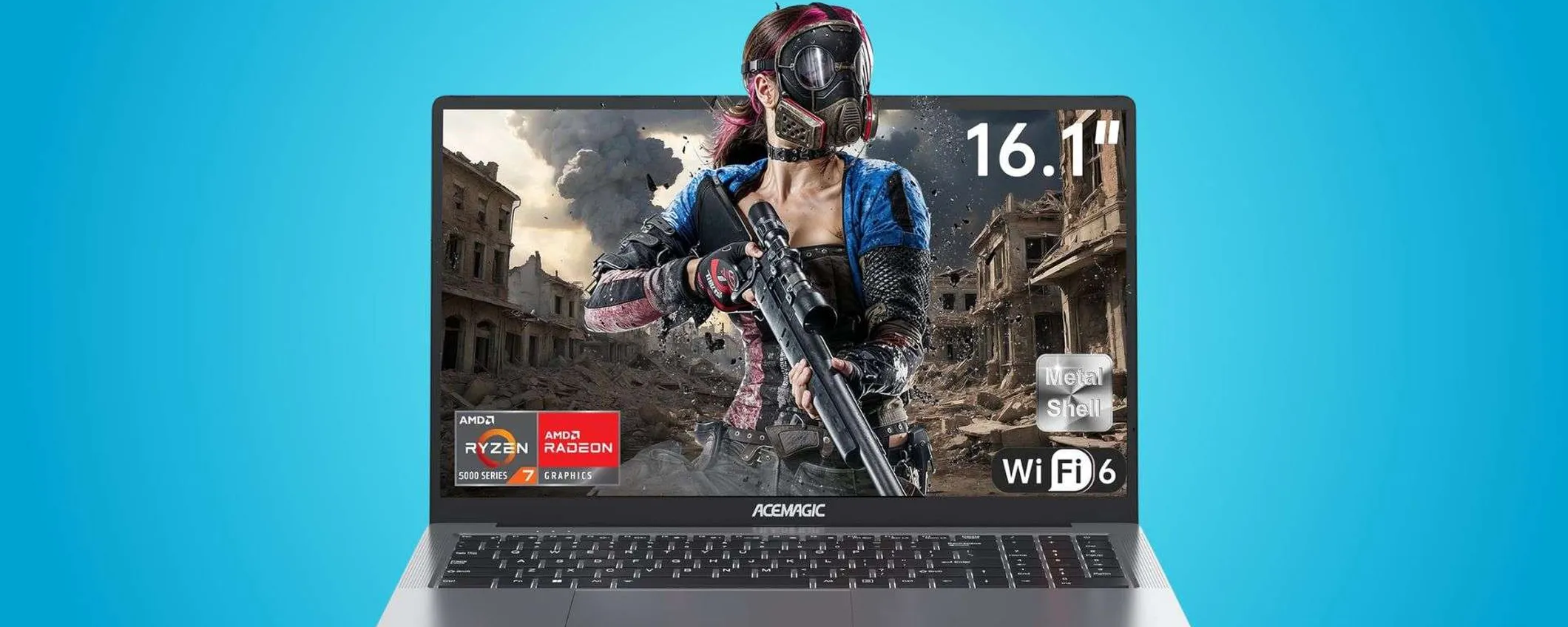 Laptop con Windows 11 e AMD Ryzen 7: il prezzo crolla a soli 459€