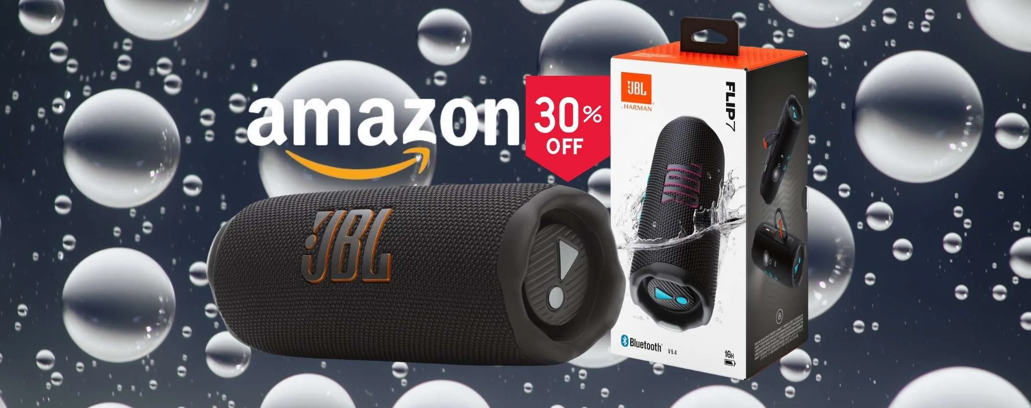 JBL Flip 7: speaker Bluetooth che regala un suono pazzesco e ora è scontato al 30%