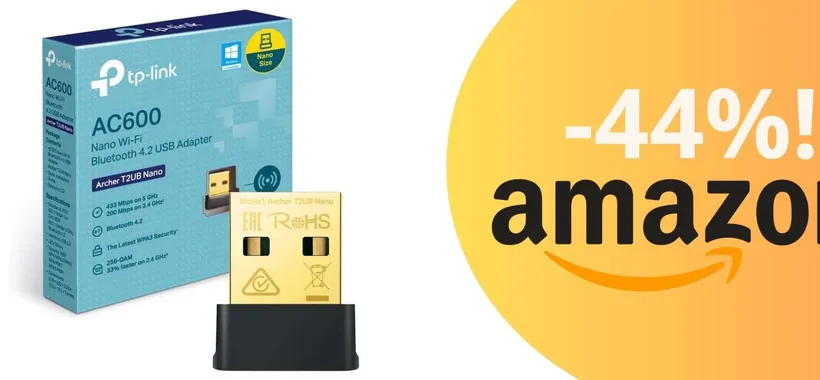 Wi-Fi e Bluetooth in un colpo solo, ora a un prezzo mai visto: l'offerta da non perdere