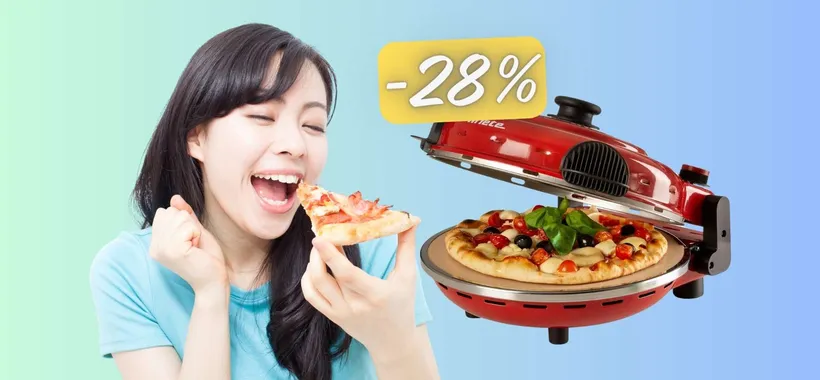 Ariete 919: il forno per la pizza a casa in 4 minuti è in PROMO al 28%