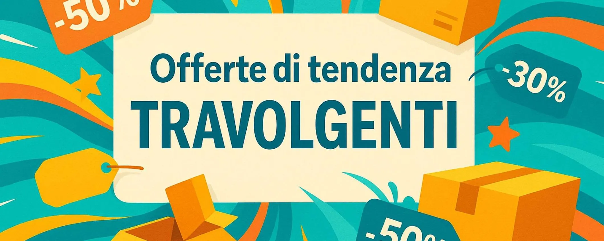 Offerte di tendenza TRAVOLGENTI su Amazon per il 16 luglio: occasioni da 3,79€