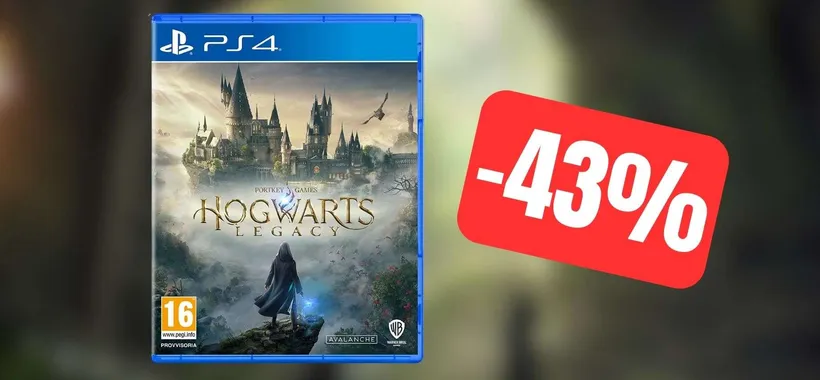 Hogwarts Legacy: il prezzo CROLLA su Amazon con questa offerta a tempo (-43%)