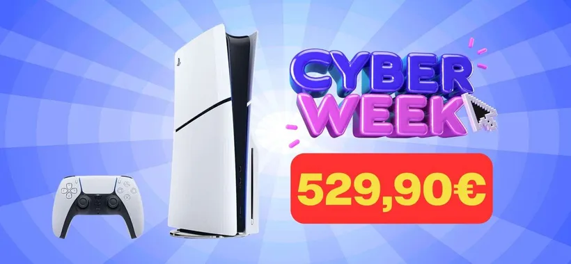 Nuova PS5 Slim subito IN OFFERTA su eBay (Cyber Week)