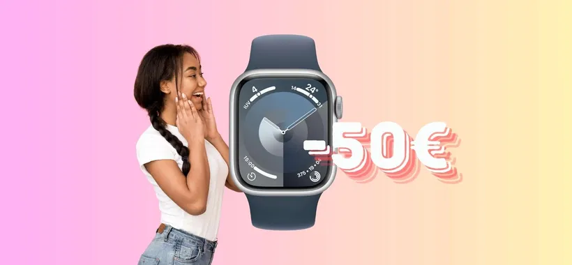 Apple Watch Series 9: risparmia 50€ con la Festa delle Offerte Prime