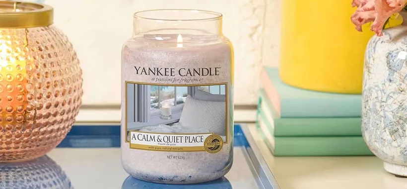 Relax totale con questa Yankee Candle in offerta al 32% in meno su Amazon