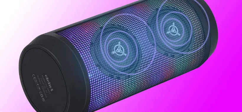 Speaker audio Bluetooth con LED a 16€ su Amazon