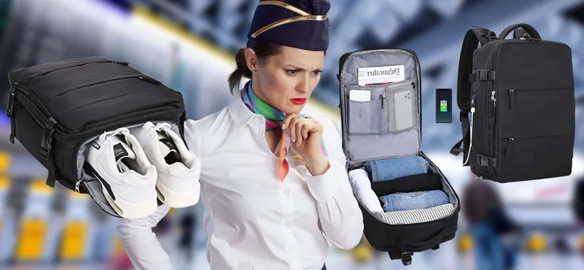 Lo zaino bagaglio è assurdo: in vacanza SENZA pagare EXTRA a Ryanair (39€)