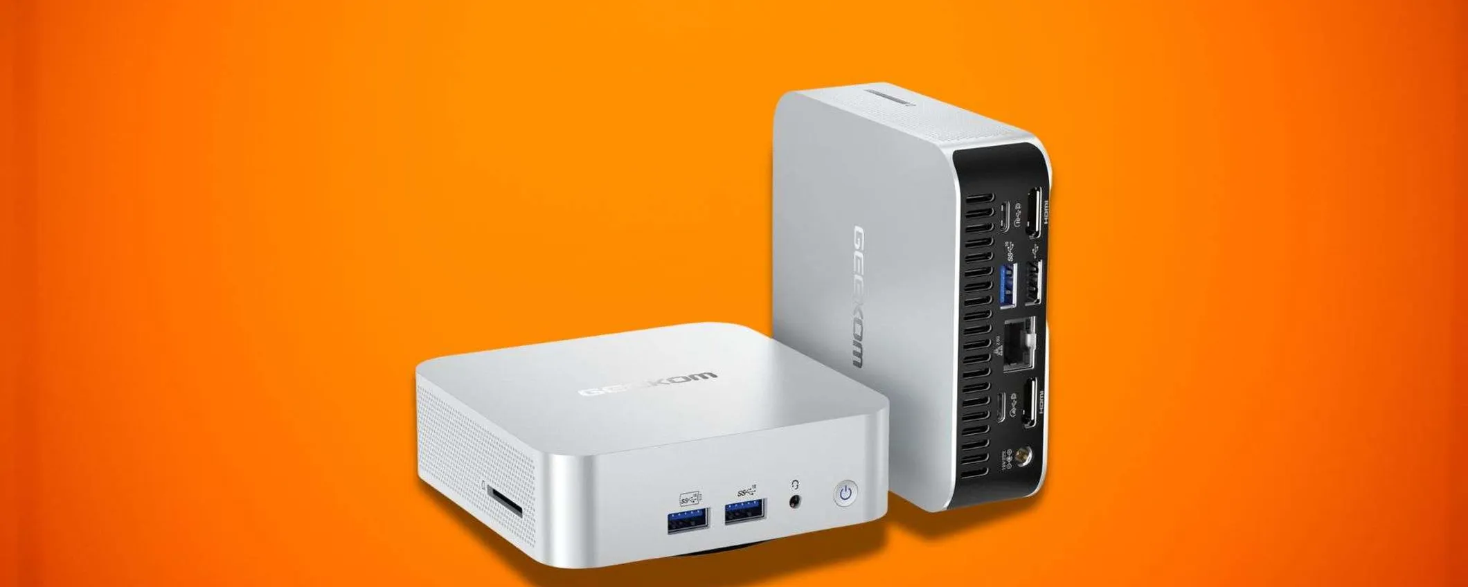 Mini PC Geekom A7: prestazioni vertiginose, oggi ad un prezzo wow su Amazon